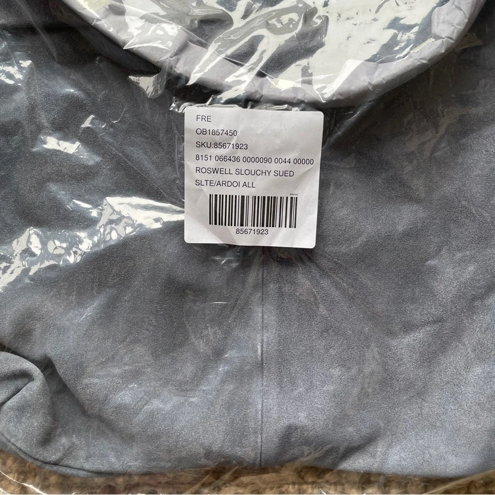 NEW Free People Roswell Slouchy Suede Messenger - Picture 10 of 12